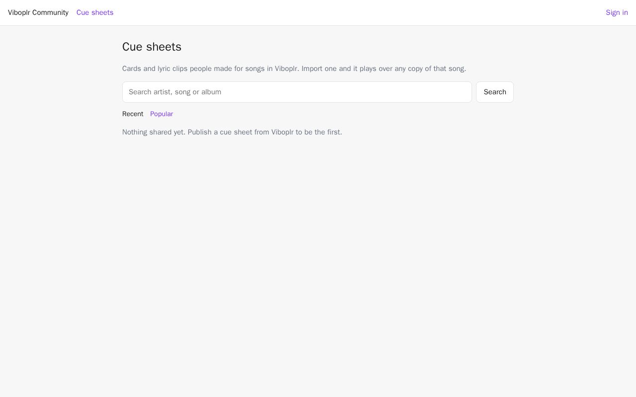 Preview of Viboplr Community Plugin