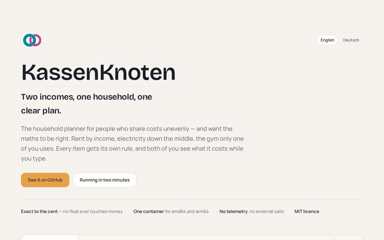 Preview of KassenKnoten