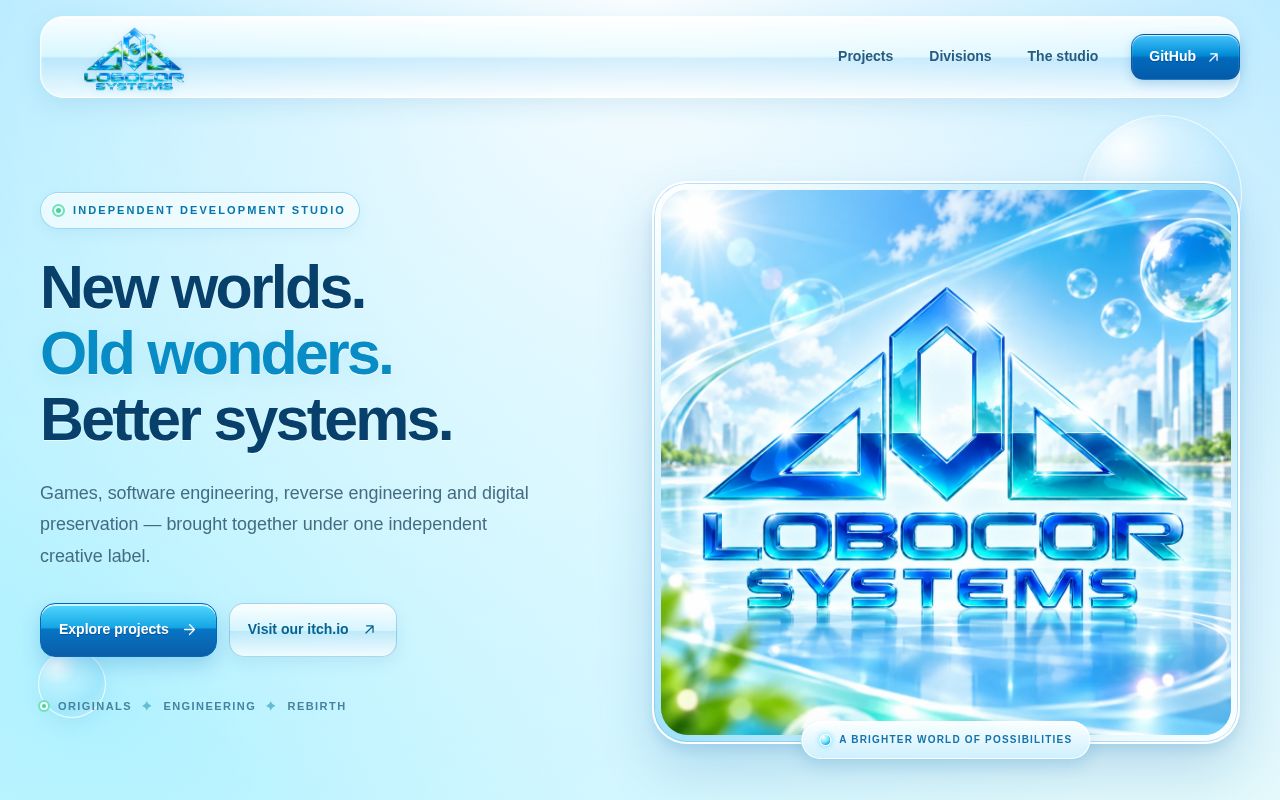 Preview of Lobocor Systems Github Io
