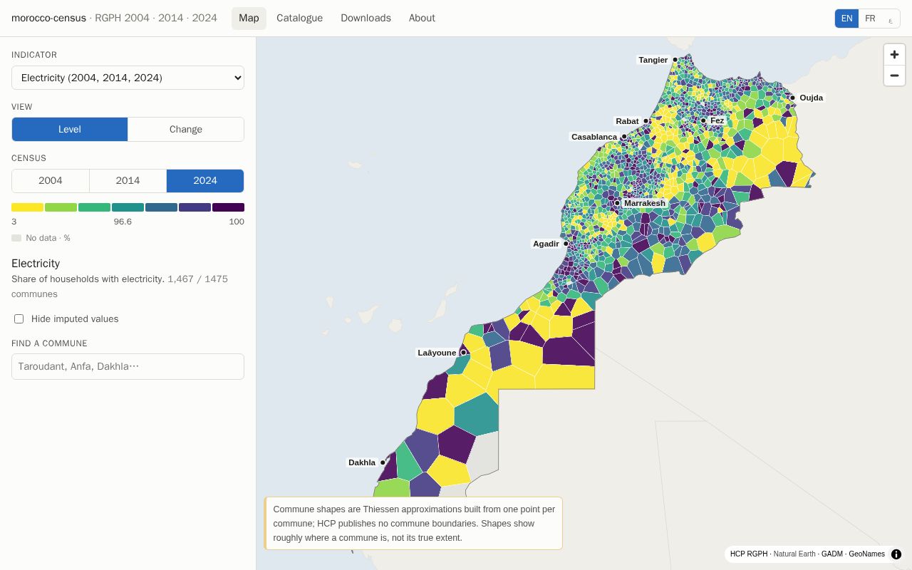 Preview of Morocco Census