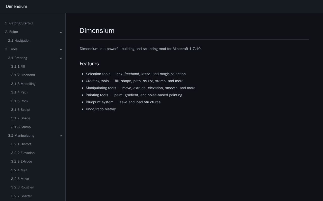 Preview of Dimensium