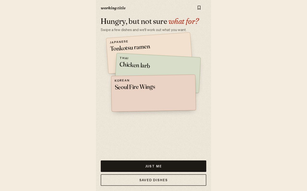 Preview of Foodtech App