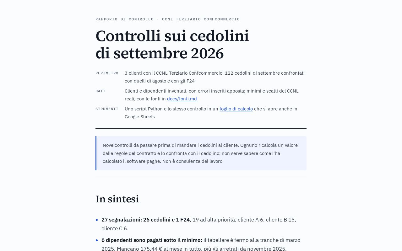 Preview of Controlli Cedolini