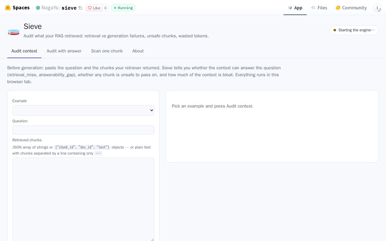 Preview of Sieve