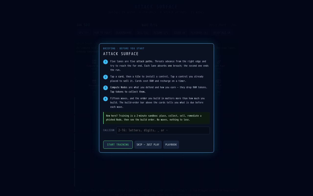 Preview of Attack Surface