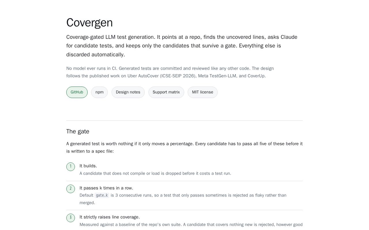 Preview of Covergen