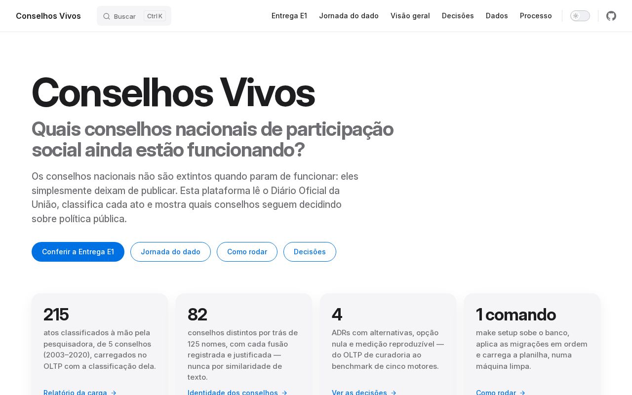 Preview of Conselhos Vivos