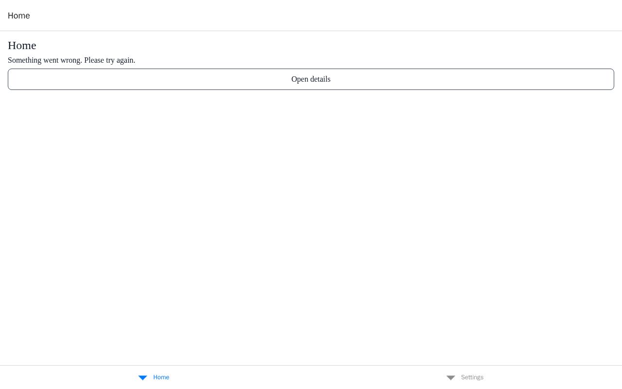 Preview of React Native Mobile Template