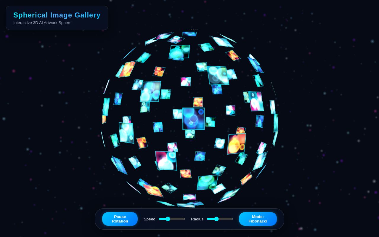 Preview of Sphere Image Gallery