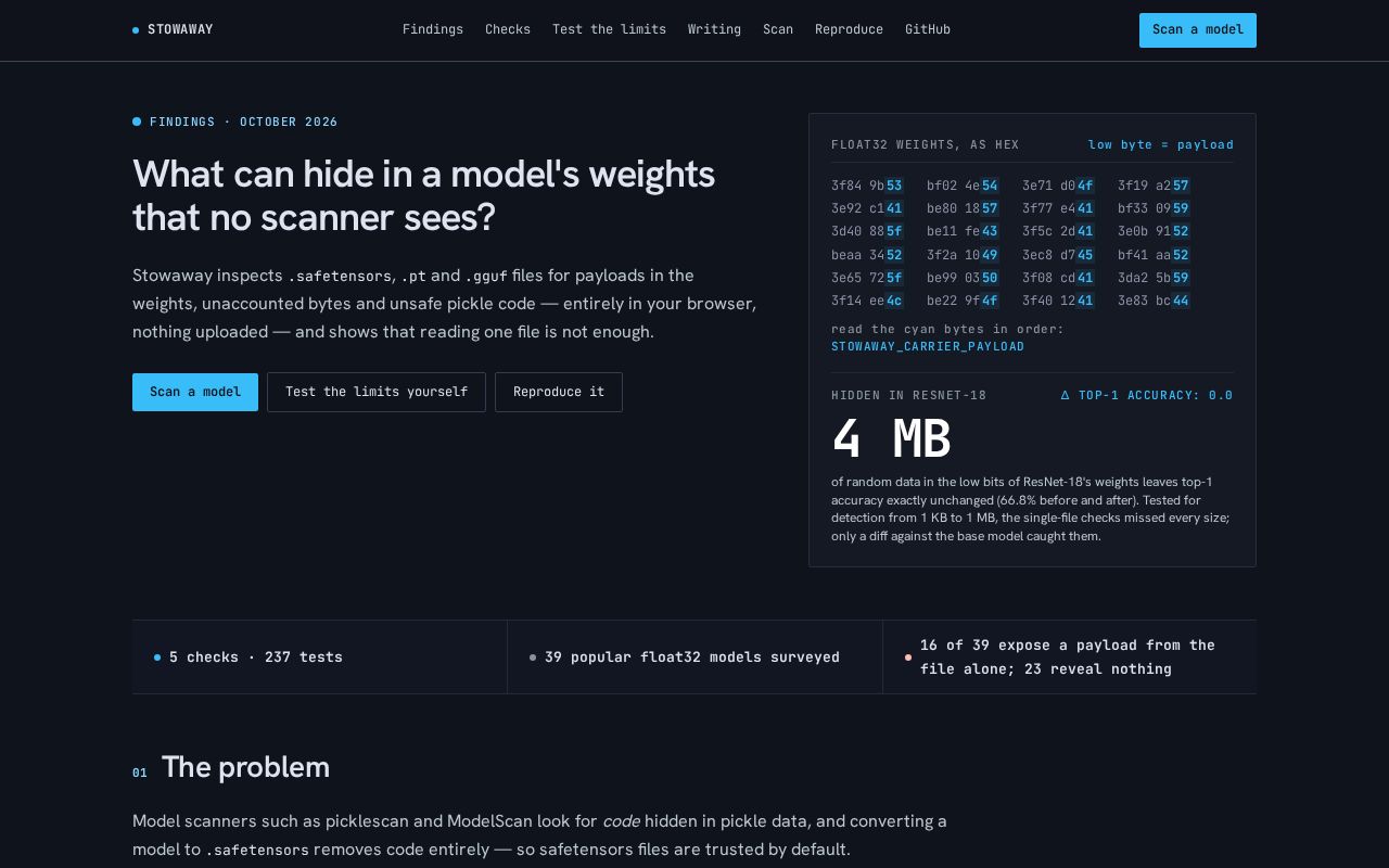 Preview of Stowaway