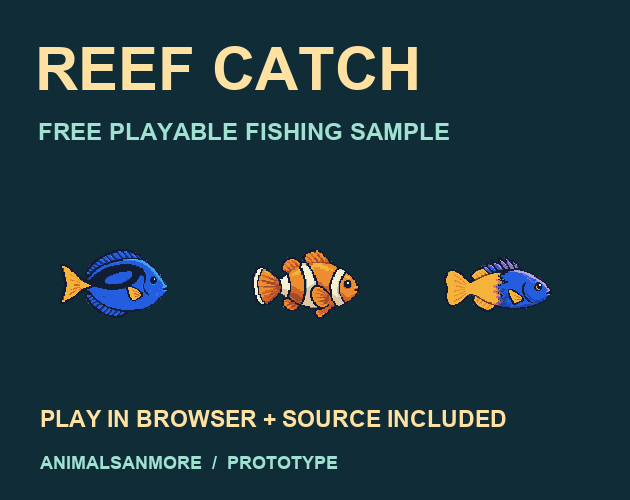 Preview of Reef Catch - Free Fishing Prototype + Source