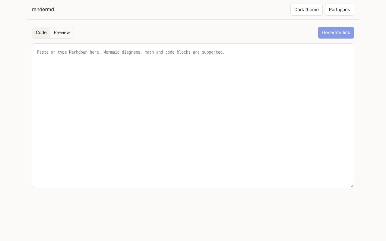 Preview of Rendermd