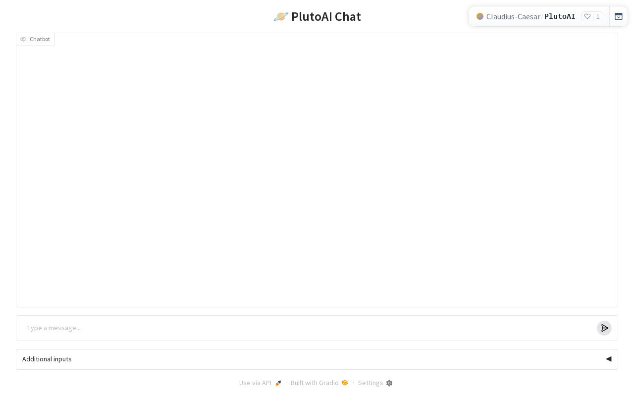 Preview of PlutoAI