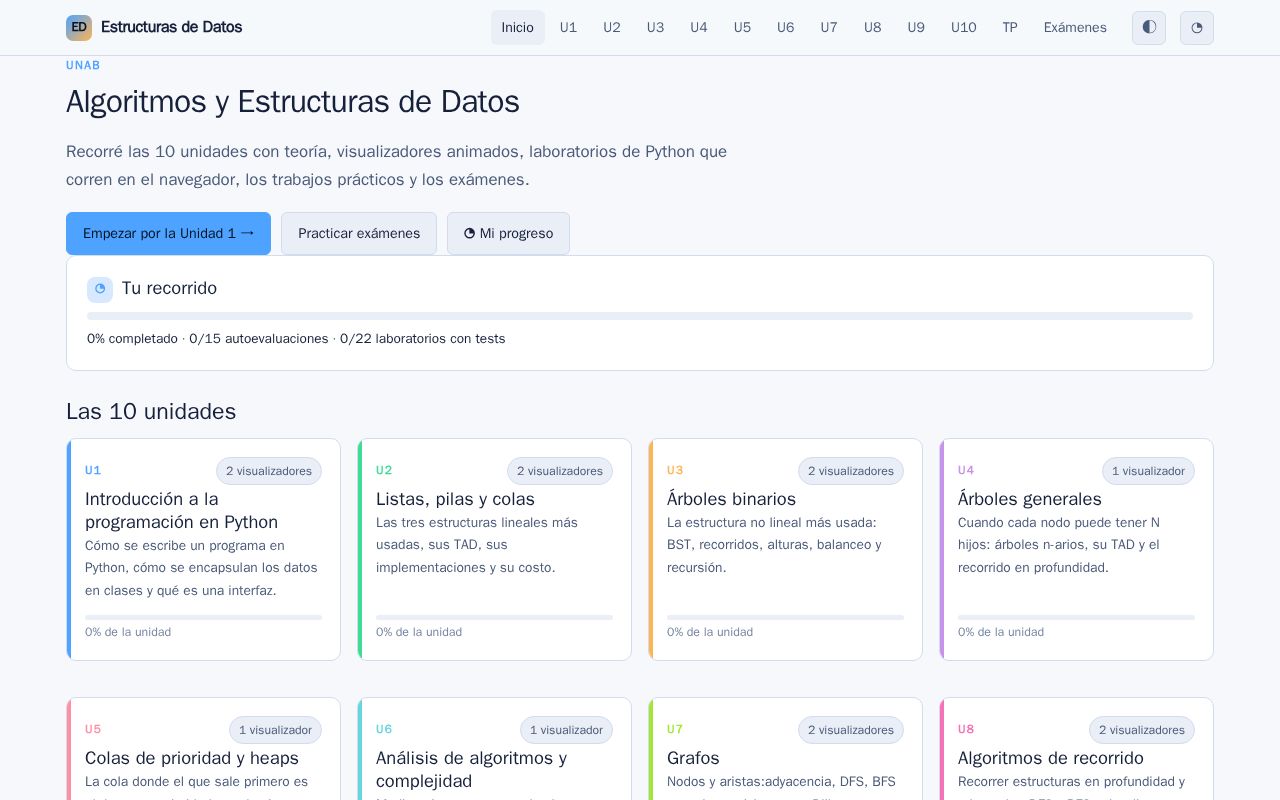 Preview of Estructuras De Datos UNaB