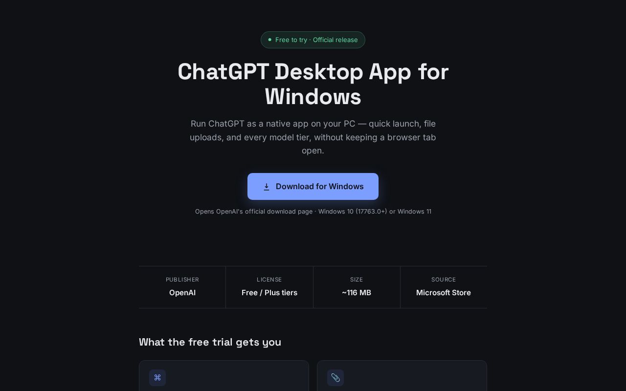 Preview of ChatGPT