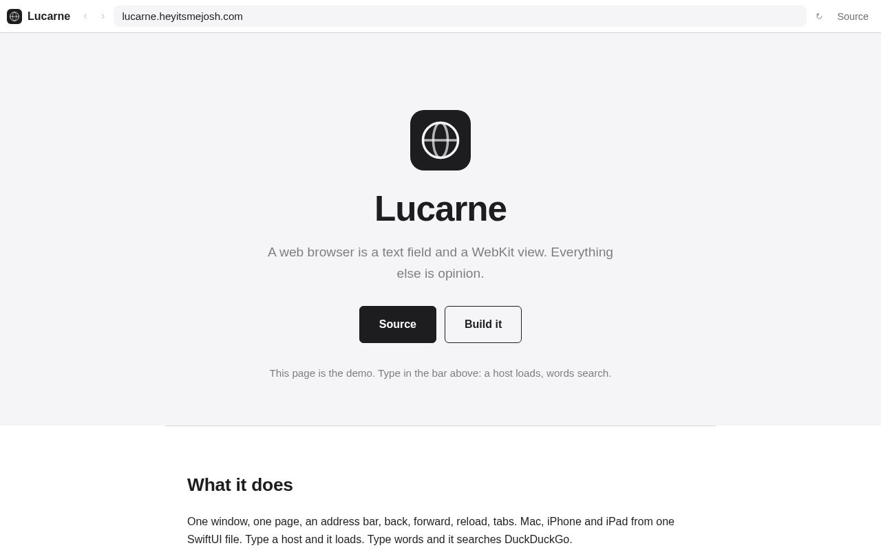 Preview of WebKit browser for Mac, iPhone and iPad