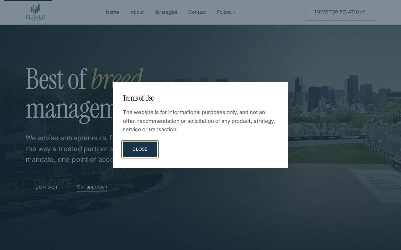 Preview of Player Fund Inc