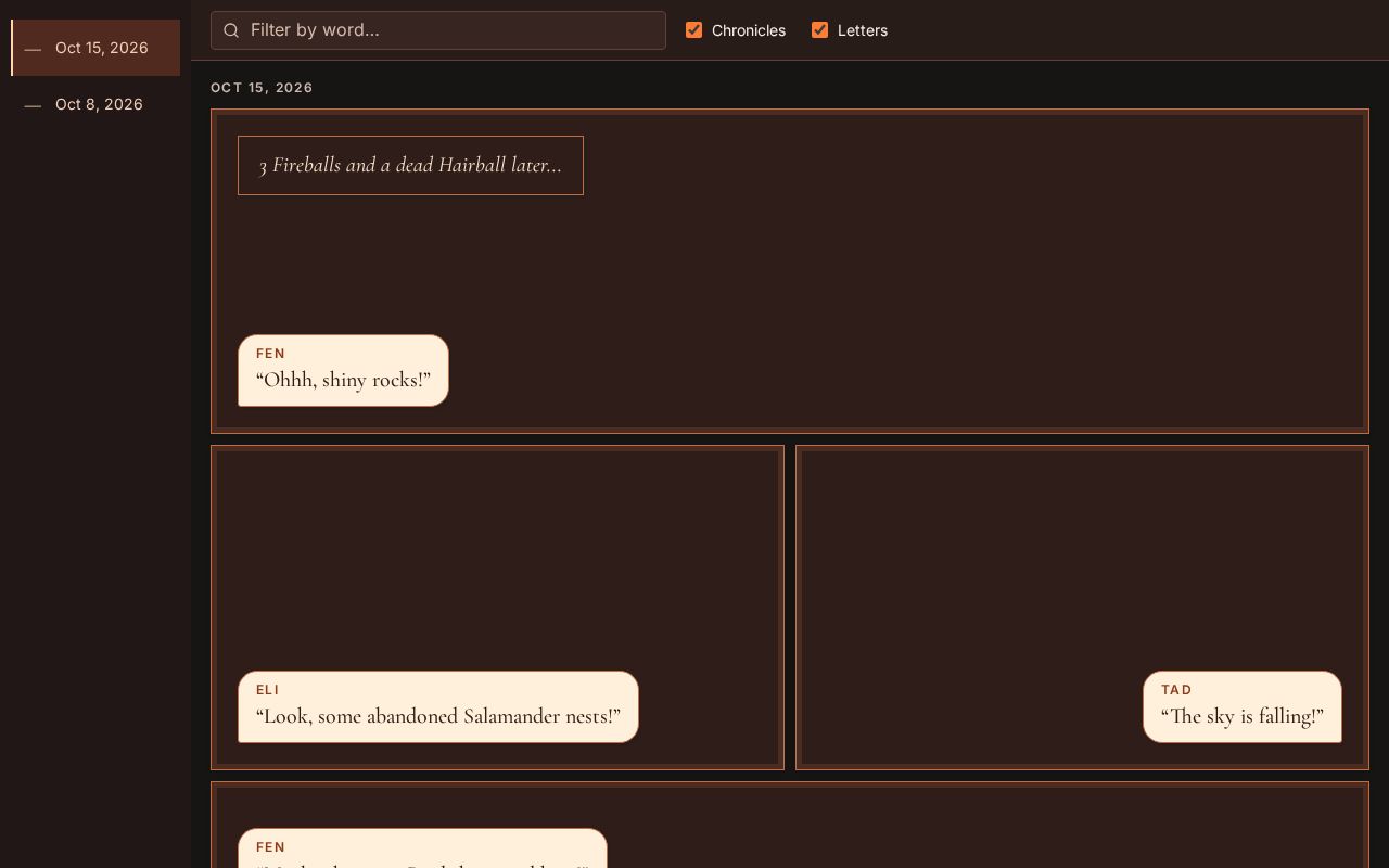 Preview of Campaign Chronicle