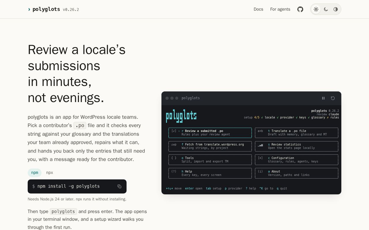 Preview of Polyglots