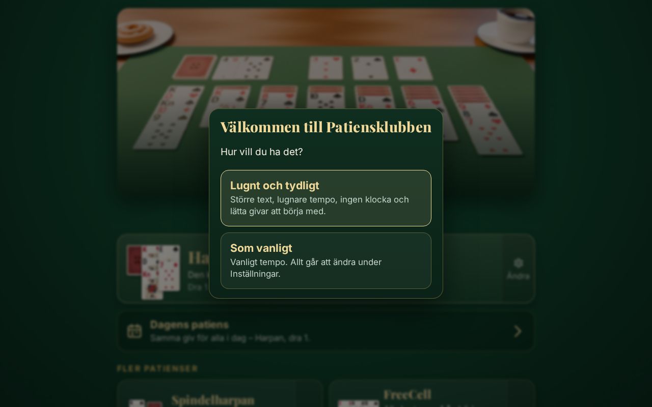 Preview of Patiensklubben