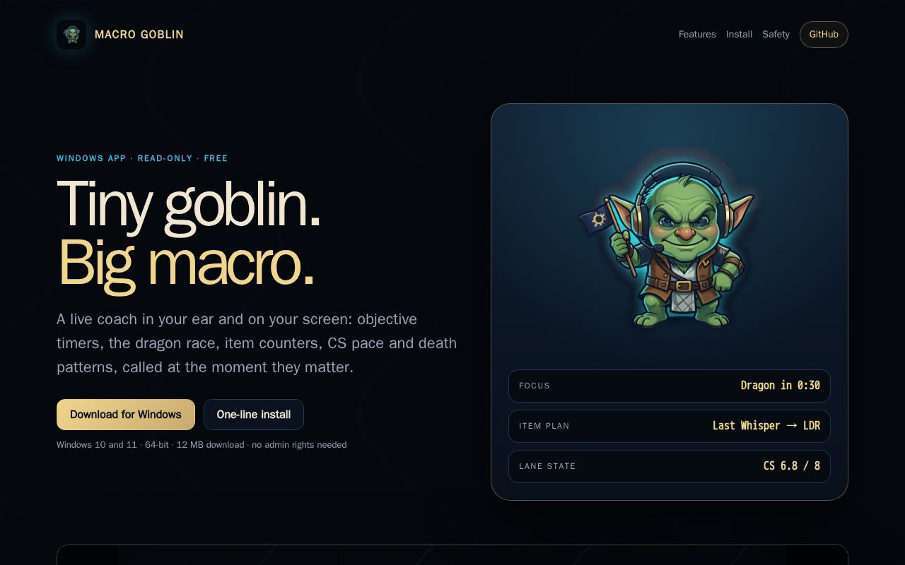 Preview of Rift Coach