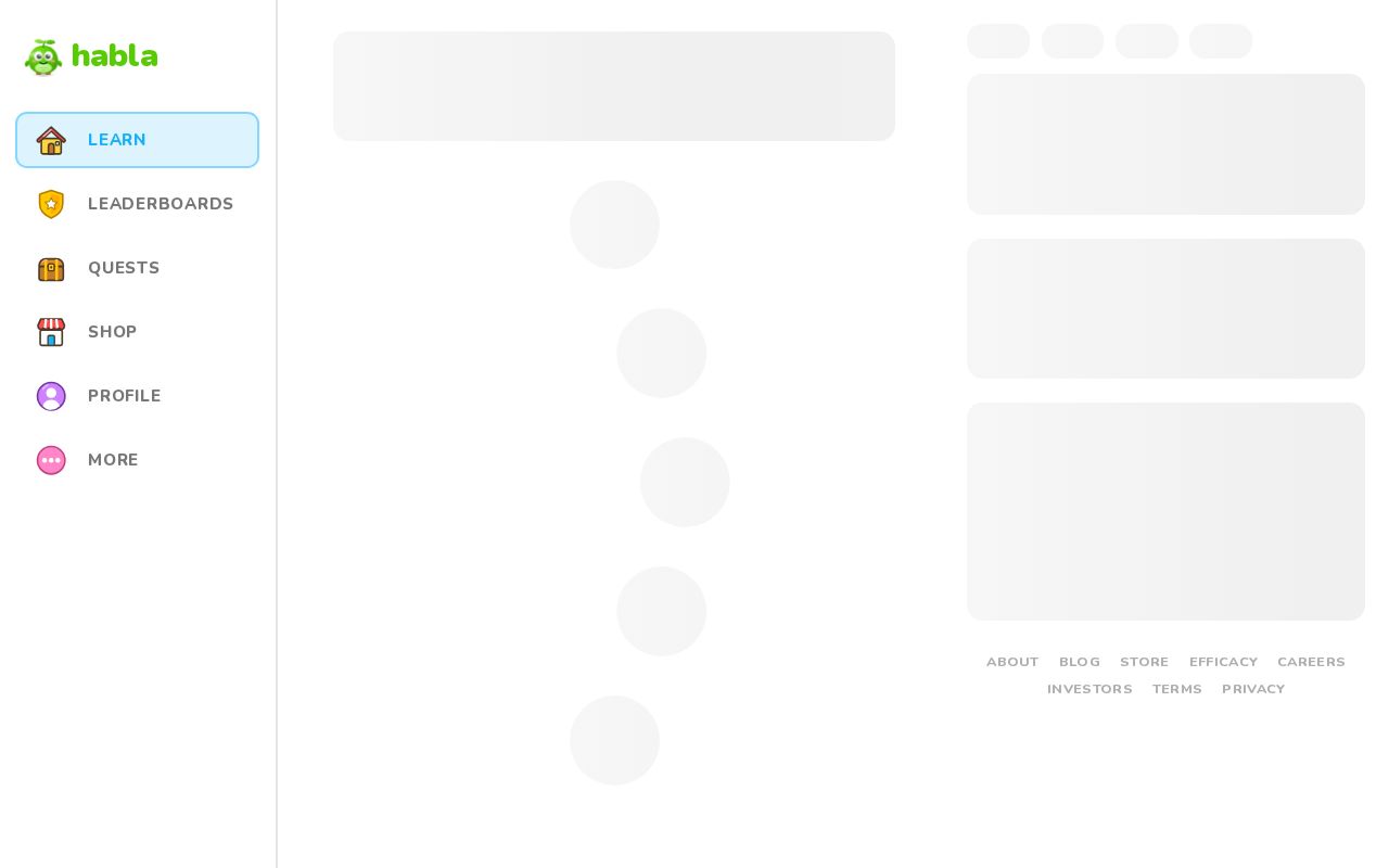 Preview of Habla Duolingo Clone