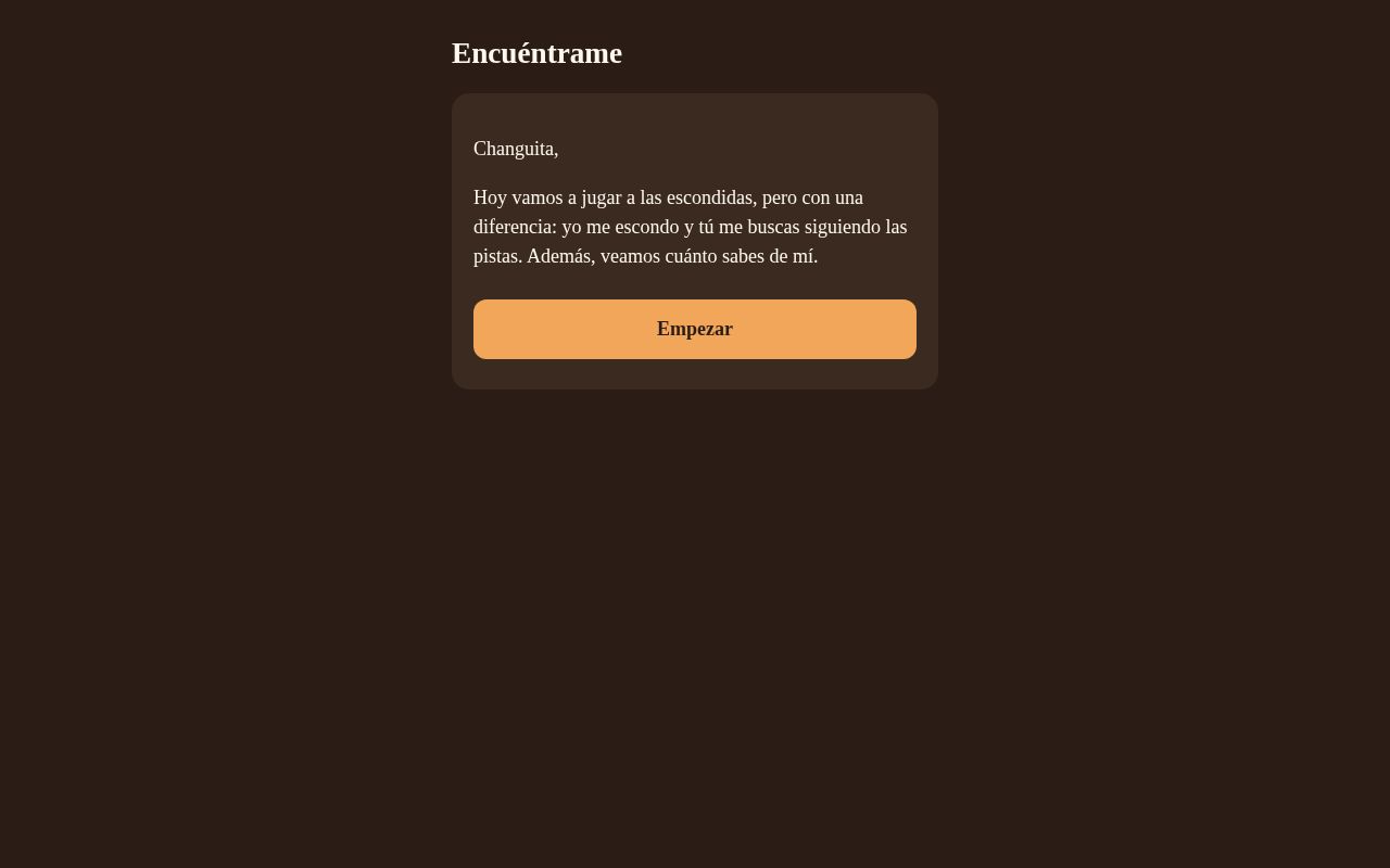 Preview of Encuentrame