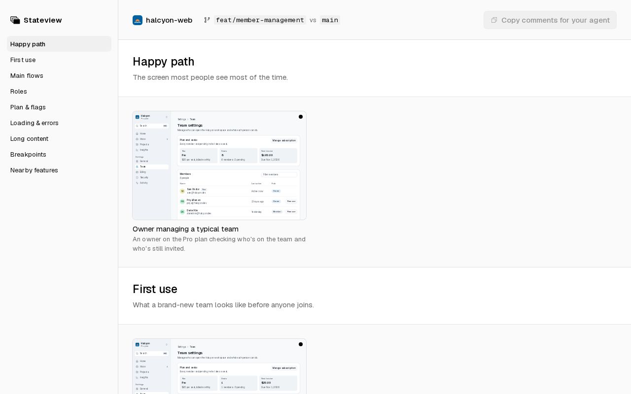 Preview of Stateview