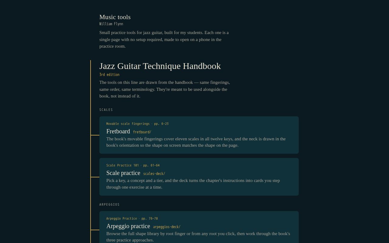 Preview of Music Tools