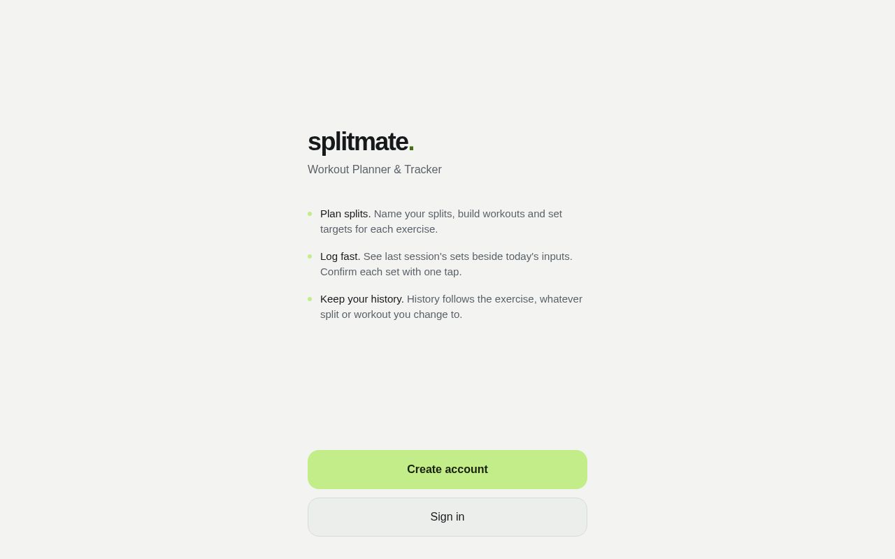 Preview of Gym App