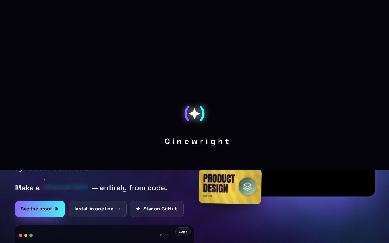 Preview of Cinewright