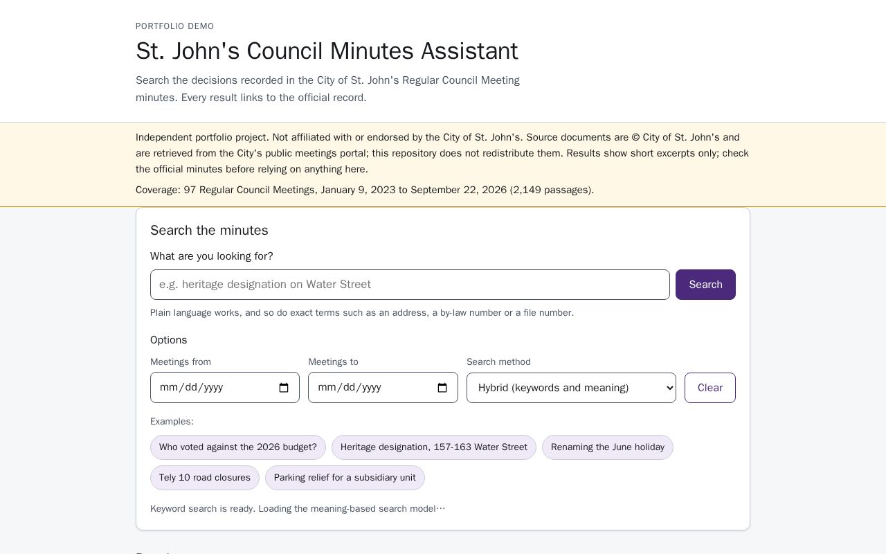 Preview of Stjohns Council Minutes Rag
