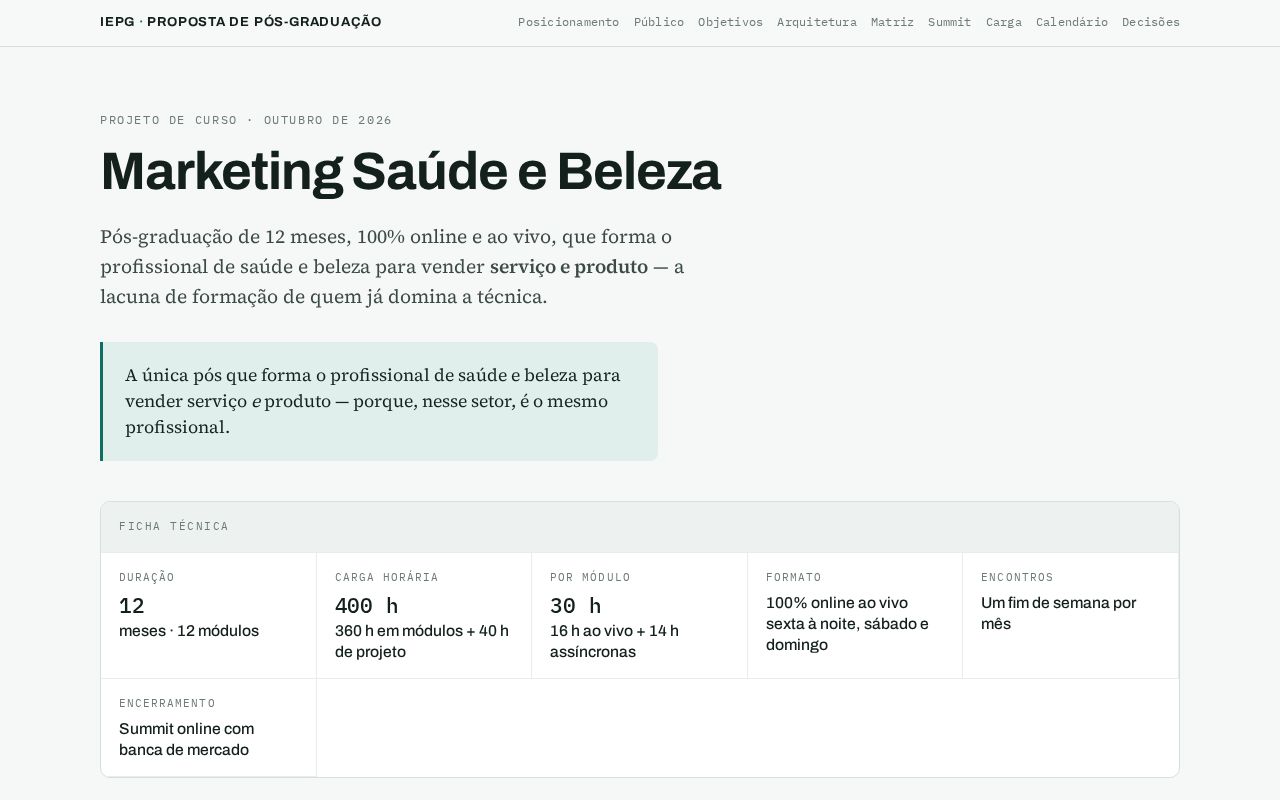 Preview of Pos Marketing Saude Beleza