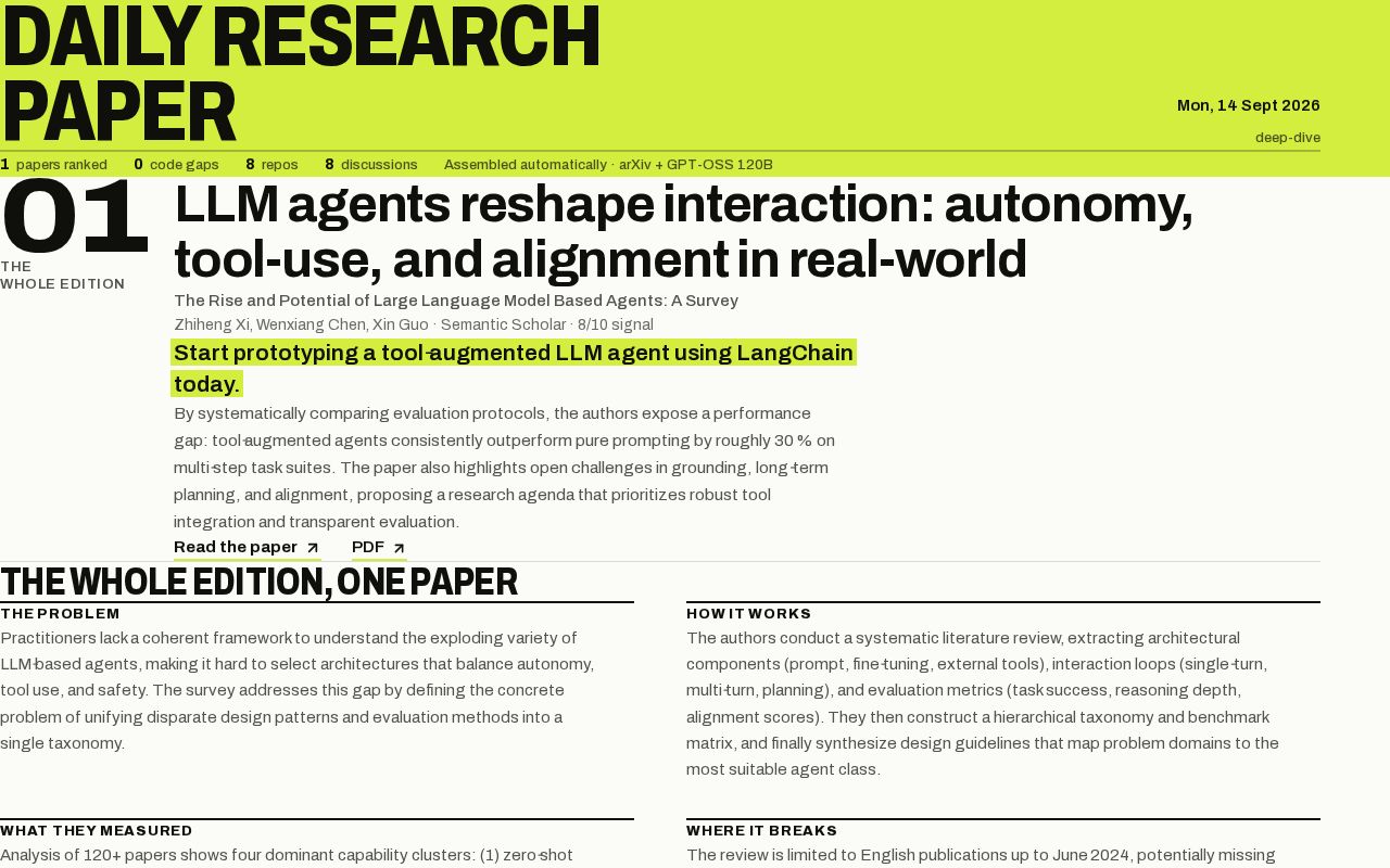 Preview of Daily Research Paper