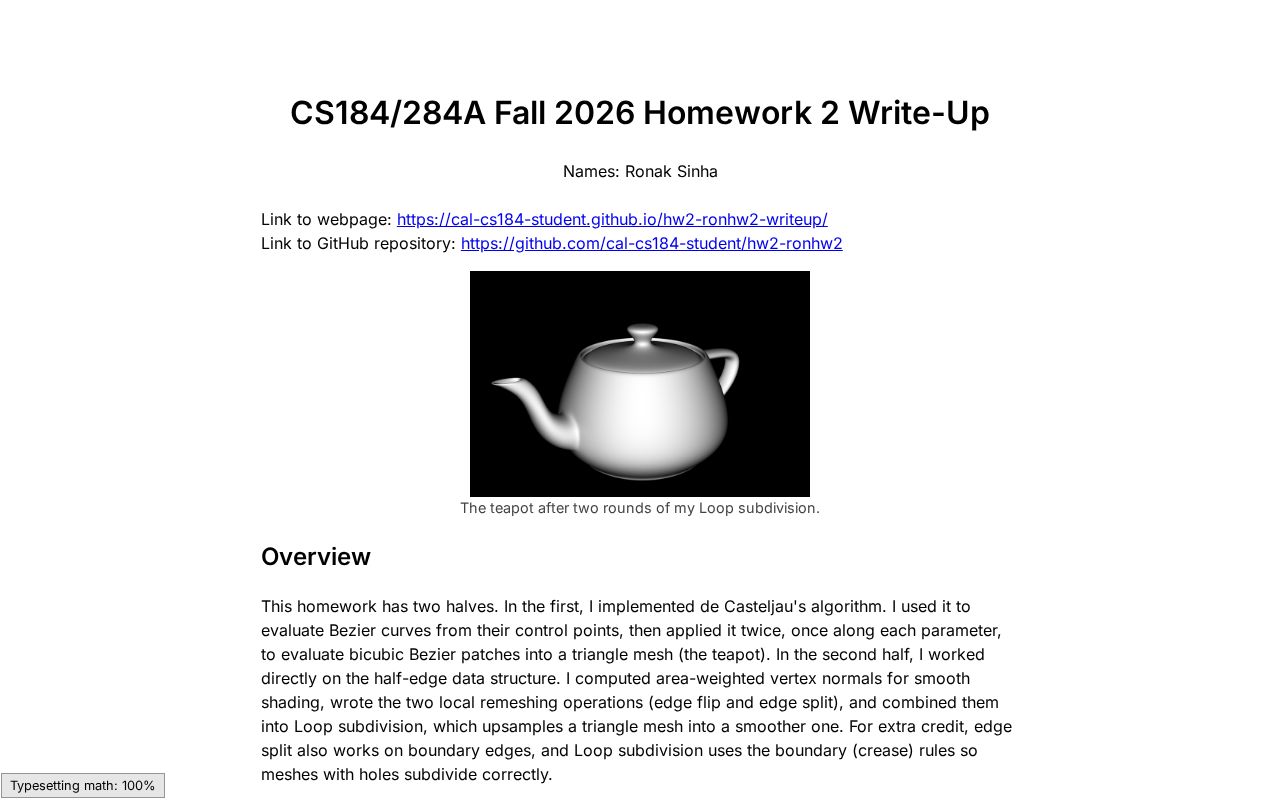 Preview of Hw2 Ronhw2 Writeup