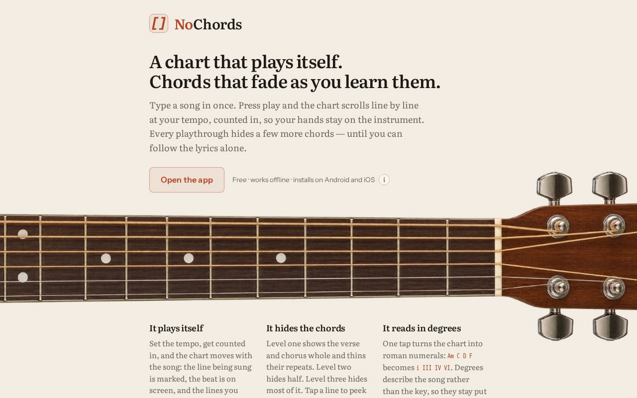 Preview of Nochords Songs