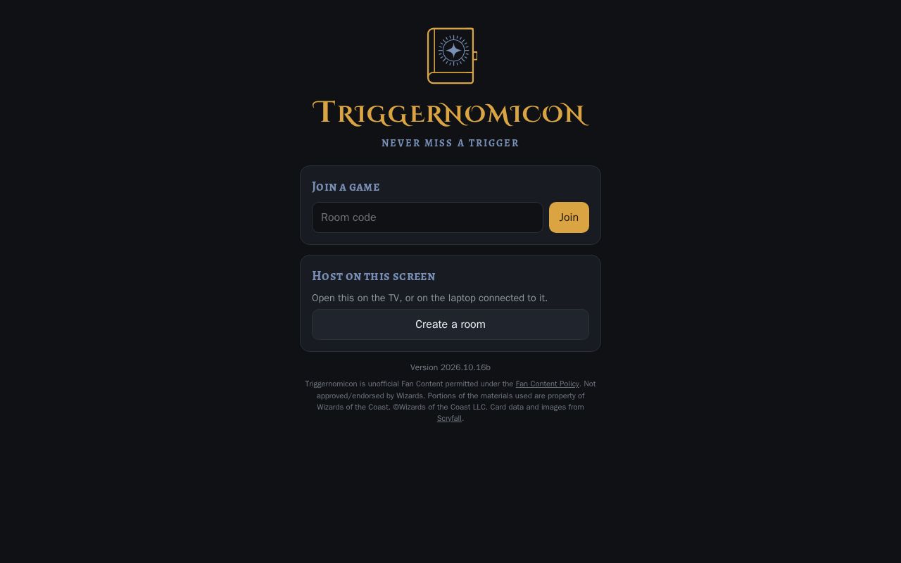 Preview of Triggernomicon Github Io