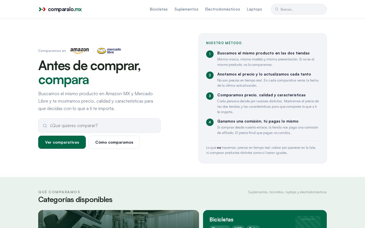 Preview of Compara Mx