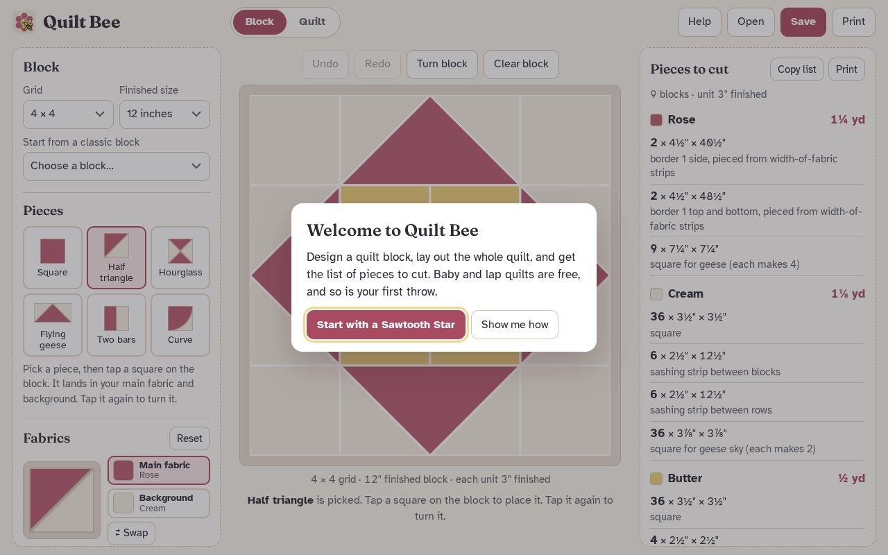 Preview of Quiltbee