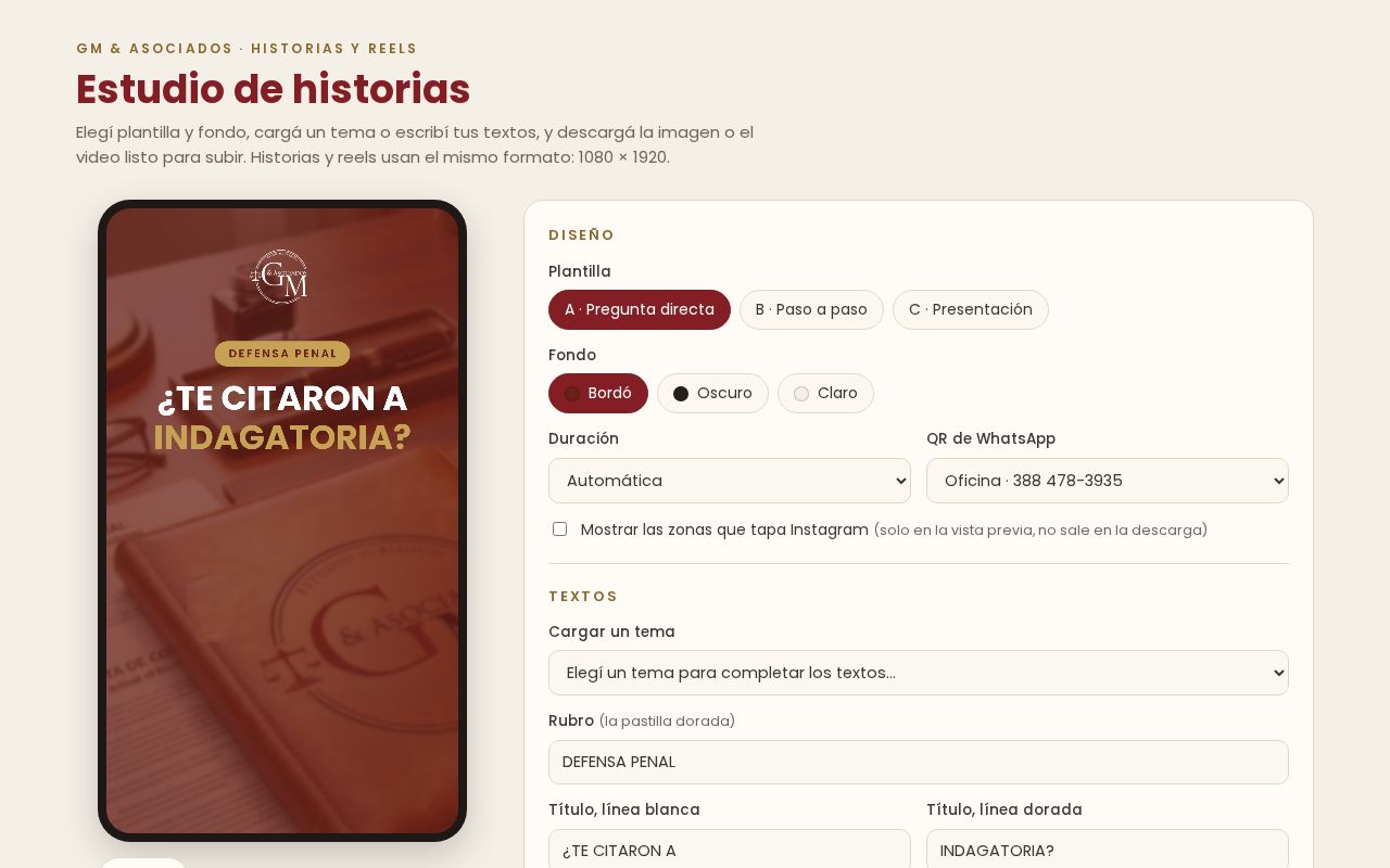 Preview of Video Historia Gm