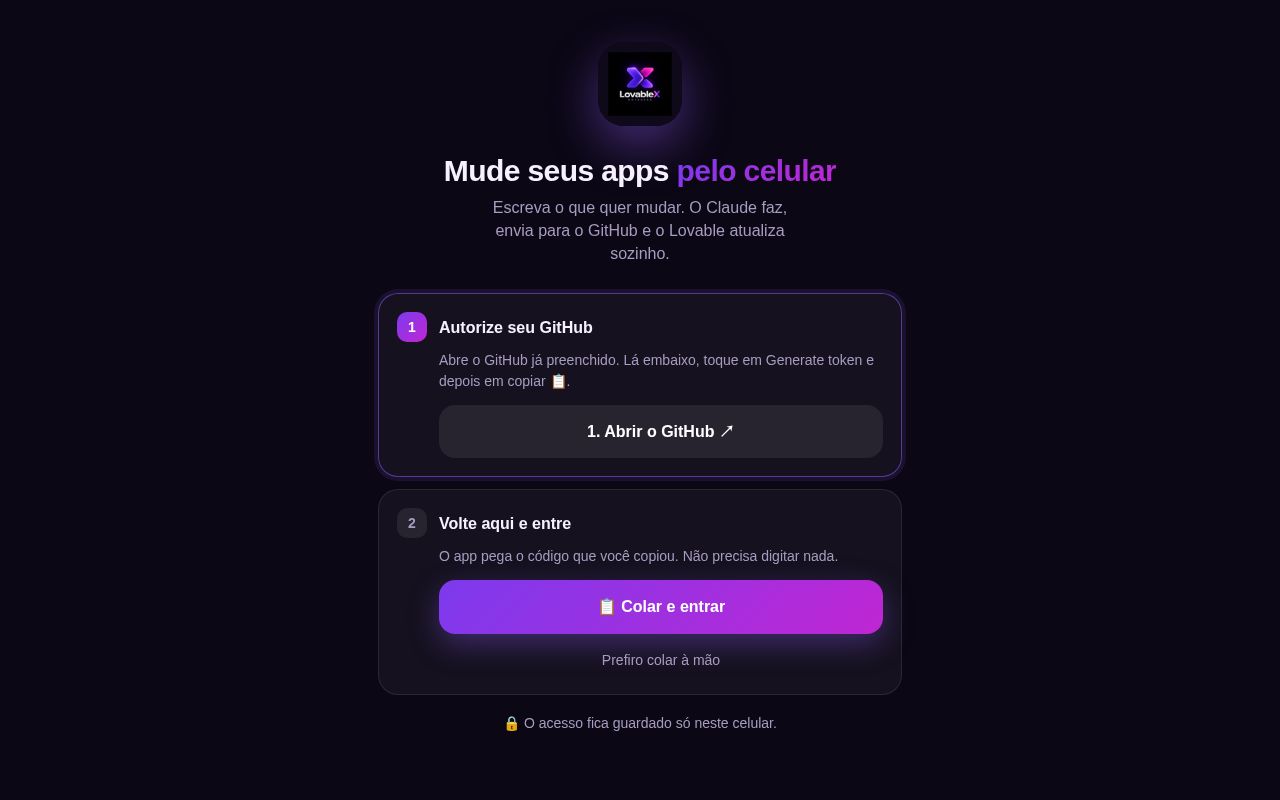 Preview of LovableX Celular