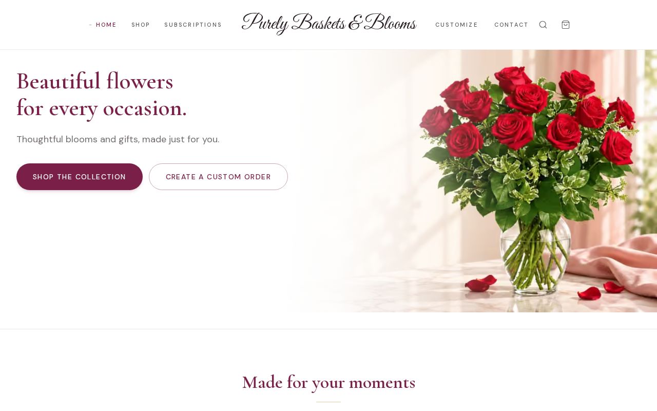 Preview of Purely Baskets Blooms