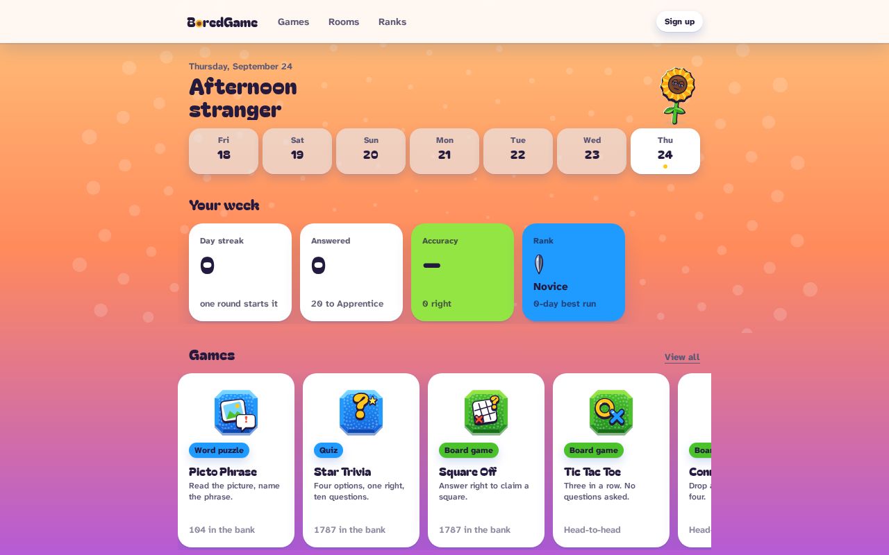 Preview of Boredgame