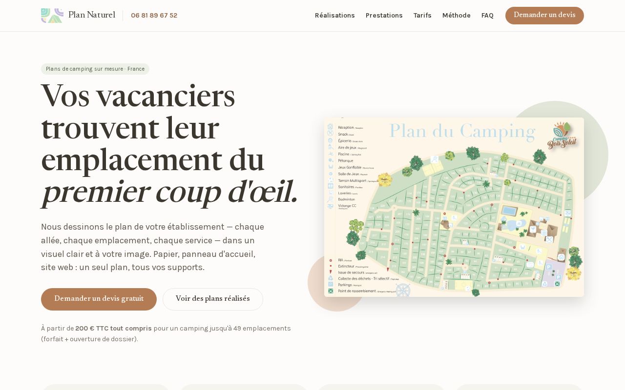 Preview of Plan Naturel