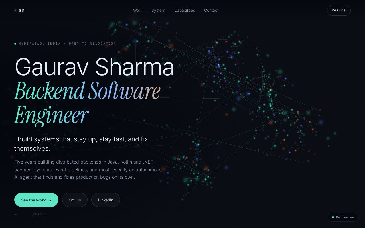 Preview of GAURAV SHARMA 02 Github Io