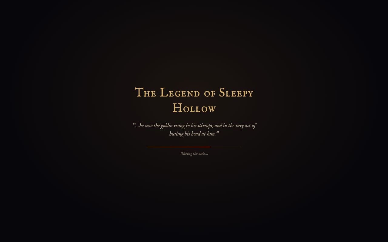 Preview of The Legend of Sleepy Hollow