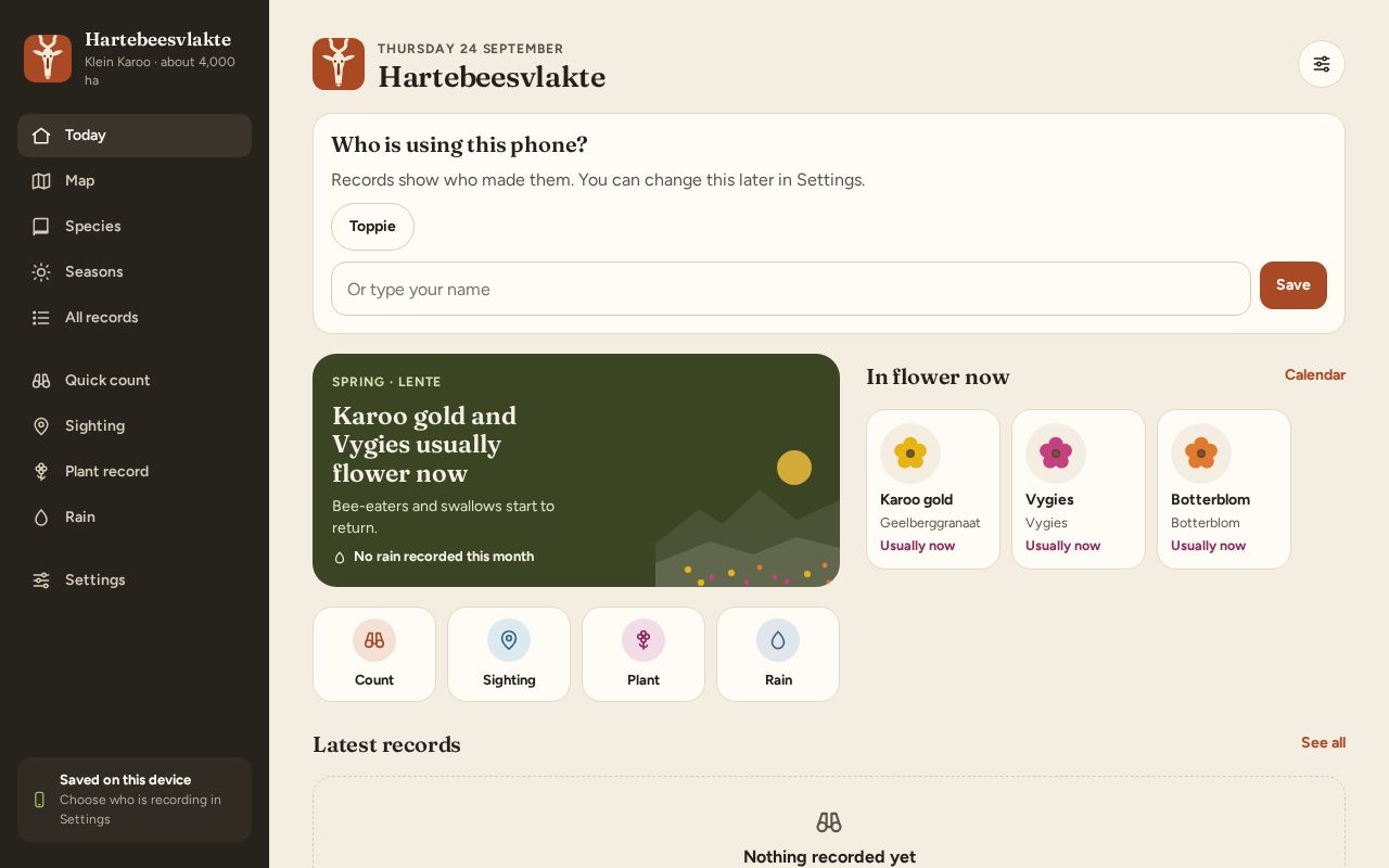 Preview of Hartebeesvlakte