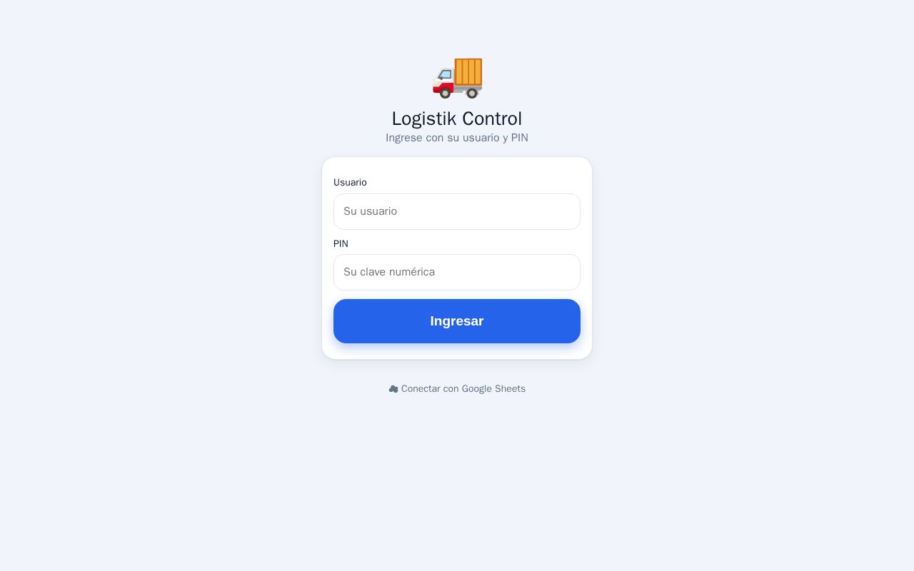 Preview of Logistik Control