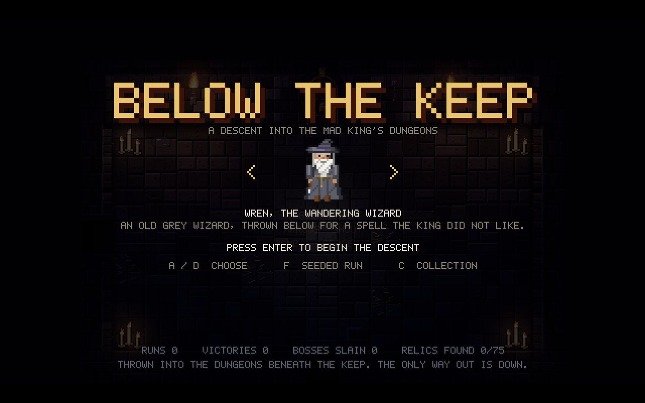 Preview of Below The Keep