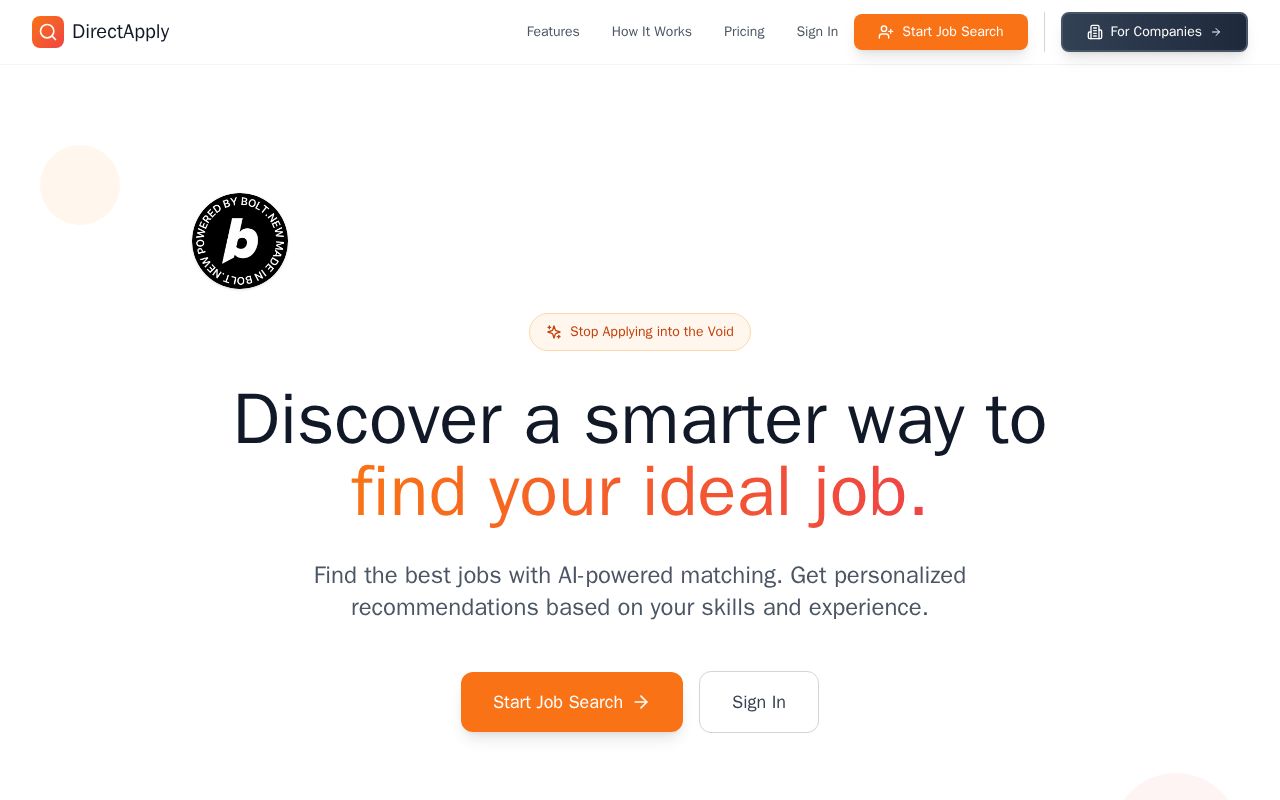 Preview of DirectApply